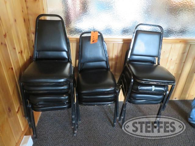 (12) Banquet chairs